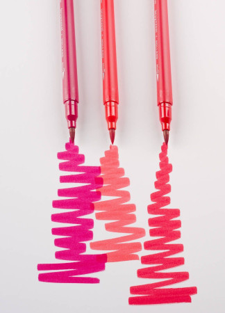 Набор двусторонних линеров BRUYNZEEL Brushpen 24 цвета MP60325024