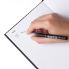 Блокнот для записей Стихия Bullet Journal 100 г/м2, 14 x 20 см, 80 л, жесткая обложка, черный NP-ST04053
