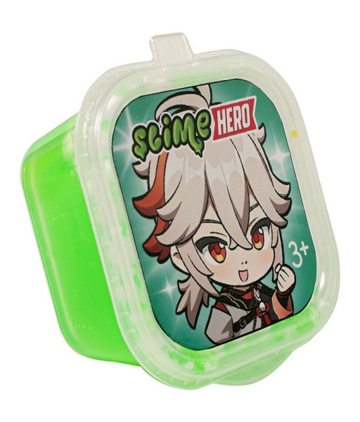 Слайм Slime "Hero. Genshin Impact" Кадзуха, зеленый, 3+ AS-SLM165