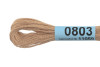 Нитки для вышивания GAMMA мулине (0207-0819) 8 м №0803 св.-песочный MG-0803