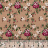 Ткань для пэчворка PEPPY ВИКТОРИАНСКИЕ РОЗЫ 50 x 55 см 146 ± 5 г/м2 100% хлопок ВР-07 бежевый