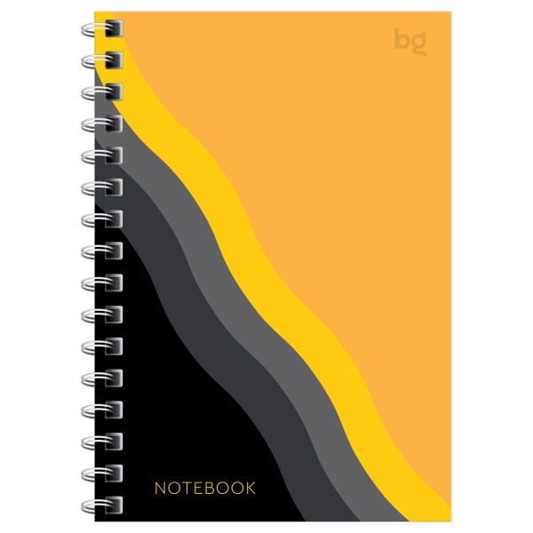 Записная книжка А6 120л. BG "Bright wave" на гребне RE-ЗК6гр120-12789