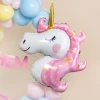 Шар фигурный FALALI Голова. Звездный Единорог, розовый 109 см 1 шт SF-27387