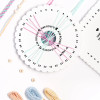 Набор для плетения браслетов кумихимо FOLIA Pastel Rainbow, 16 предметов FL-32039