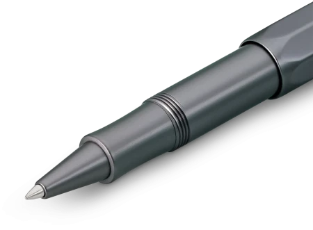 Ручка-роллер KAWECO AL Sport 0,7мм Антрацитовый корпус (алюминий) в подарочном футляре KAW-10000715