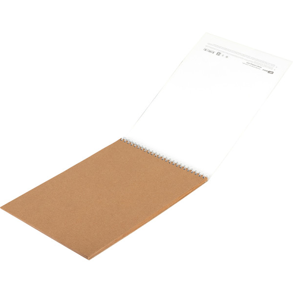 Скетчбук 40л. A4 ArtSpace "Craft style" 80 г/м2 на гребне, крафт RE-СкA440грв_38354
