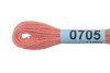 Нитки для вышивания GAMMA мулине (0207-0819) 8 м №0705 грязно-розовый MG-0705