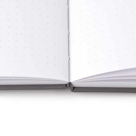Блокнот для записей Стихия Bullet Journal 100 г/м2, 14 x 20 см, 80 л, жесткая обложка, серый NP-ST04057