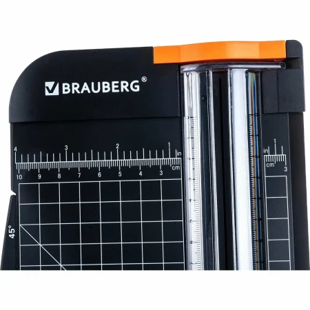 Резак роликовый А4 BRAUBERG SUPER до 12 л. длина реза 310 мм, линейка S-532328