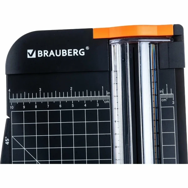 Резак роликовый А4 BRAUBERG SUPER до 12 л. длина реза 310 мм, линейка S-532328