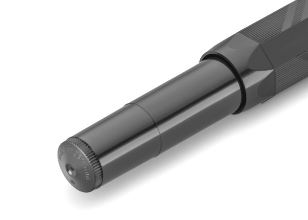 Ручка-роллер KAWECO CLASSIC Sport Guilloche 0.7мм черный корпус с орнаментом  KAW-10000807