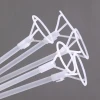 Набор трубочка и зажим для сферы 3D 60 см прозрачный 1 шт SF-6015369