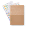 Блокнот для записей Стихия Bullet Journal 100 г/м2, 14 x 20 см, 80 л, жесткая обложка, кремовый NP-ST04056