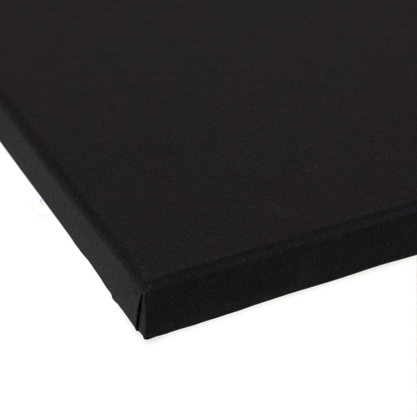 Холст грунтованный на подрамнике VISTA-ARTISTA 100% хлопок 40 х 50 см 240 г/м2 PERESLAVL BLACK EDITION мелкозернистый ACBF-4050