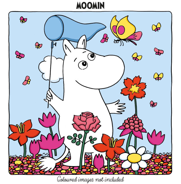 Раскраска: Моменты из жизни Муминов. Pan Macmillan EKS-084784