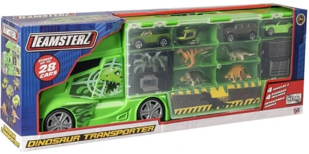 Автоперевозчик HTI Teamsterz Dino с машинками и динозаврами UT-1417103