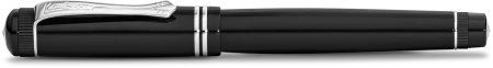 Ручка-роллер KAWECO DIA2 0.7мм черный корпус с хромированными вставками  KAW-10000566