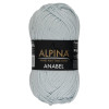 Пряжа ALPINA Anabel 100% мерсеризованный хлопок 1 х 50 г 120 ± 6 м №079 св.голубой ALP-ANA-079