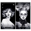 Скетчбук 40л. 105 x 195 мм BG "Fashion Week" 120 г/м2, на гребне RE-С A540гр_58933