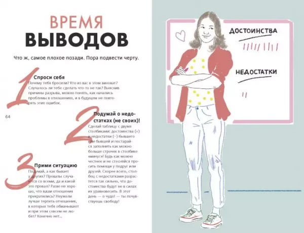 Книга: 1000 способов пережить расставание с парнем или девушкой MIF-696537