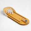 Мини-боулинг настольный 29.5 x 10 см, кегли 3 х 1 см SIM-9105085