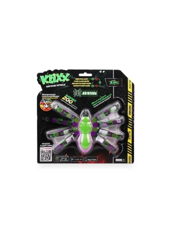 Антистресс-игрушка Klixx Creaturez Паук зеленый IT-KX100G
