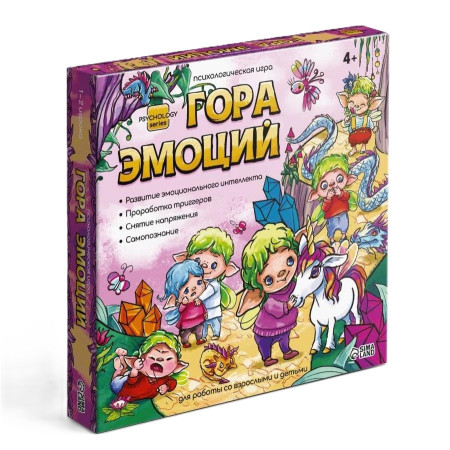 Игра психологическая "Гора эмоций" 113 карт, 4+ SIM-10754914