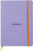Блокнот RHODIARAMA Softcover A5 90 г/м2 80 л, в линию, на резинке, ирис RH-117409C