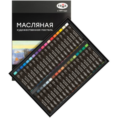 Пастель масляная ГАММА 36 цветов RE-5042336