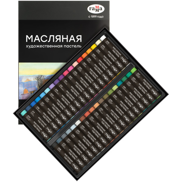 Пастель масляная ГАММА 36 цветов RE-5042336