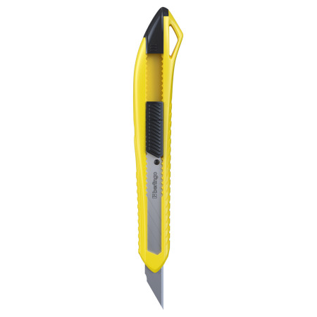 Нож канцелярский Berlingo "Razzor 100" 9 мм push-lock, ассорти RE-BM4125