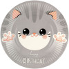 Тарелки бумажные MESHU "Kitten" 18 см, 6 шт RE-MS_55432
