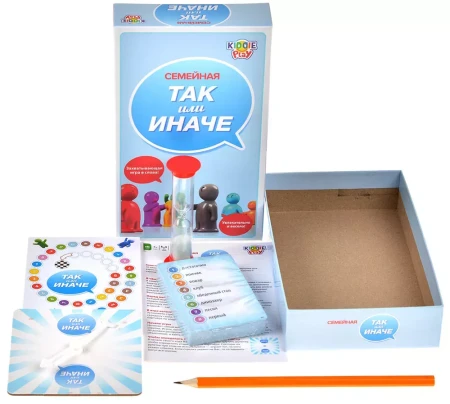 Настольная игра: ТАК или ИНАЧЕ Для всей семьи, компактная версия UT-58793CN
