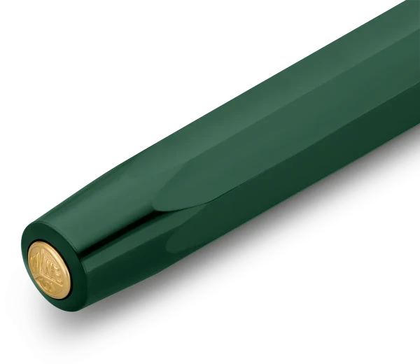 Ручка-роллер KAWECO Classic Sport 0,7мм Зеленый корпус (пластик) в картонной упаковке KAW-10000497