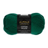 Пряжа ALPINA Cotton Pallete 50% хлопок, 50% акрил 1 х 50 г 205 ± 5 м №17 зеленый ALP-COP-17