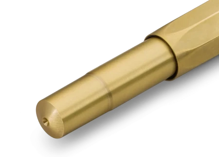 Ручка-роллер KAWECO BRASS Sport 0,7мм Латунный корпус (латунь) в подарочном футляре KAW-10000921