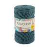 Пряжа ARACHNA Macrame Mini 80% хлопок, 20% полиэстер 1 x 250 г 200 м №47 сине-зеленый ARA-MAC-47