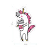 Значок акриловый MESHU "Unicorn dream" 2.2 x 3.7 см, прямая УФ-печать RE-MS_47430