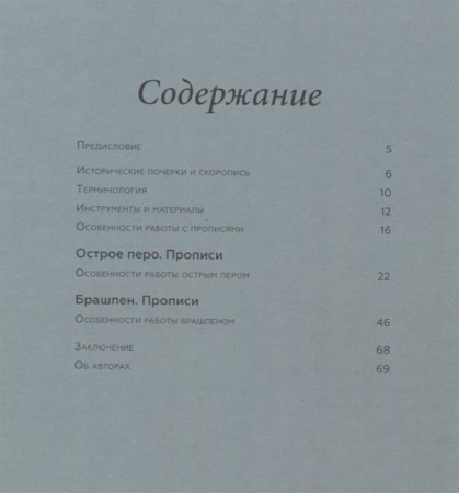 Книга: Прописи по каллиграфии. Скоропись острым пером и брашпеном MIF-179047
