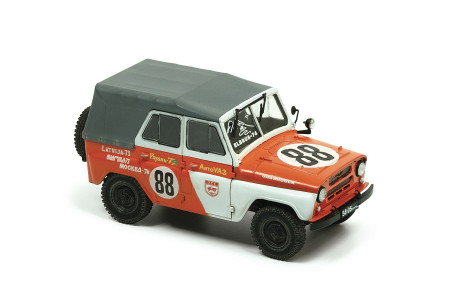Сборная модель: Советский военный внедорожник УАЗ-469 (масштаб 1:43), З-43007