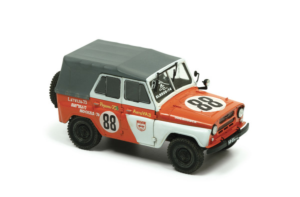 Сборная модель: Советский военный внедорожник УАЗ-469 (масштаб 1:43), З-43007