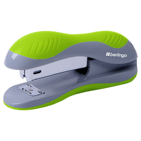 Степлер №24/6, 26/6 Berlingo "Office Soft" до 25 л, пластиковый корпус, ассорти RE-H3103