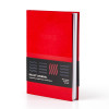 Блокнот для записей Стихия Bullet Journal 100 г/м2, 14 x 20 см, 80 л, жесткая обложка, красный NP-ST04058