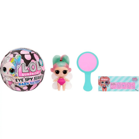 Лол Сюрпрайз. Eyespy series. Baby sisters с акс. L.O.L. SURPRISE! ROS-68369