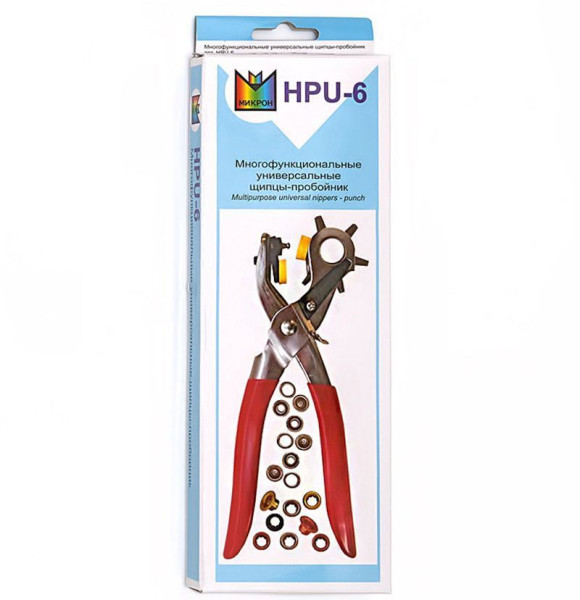 Щипцы-пробойник MICRON 6 насадок HPU-6