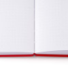 Блокнот для записей Стихия Bullet Journal 100 г/м2, 14 x 20 см, 80 л, жесткая обложка, красный NP-ST04058