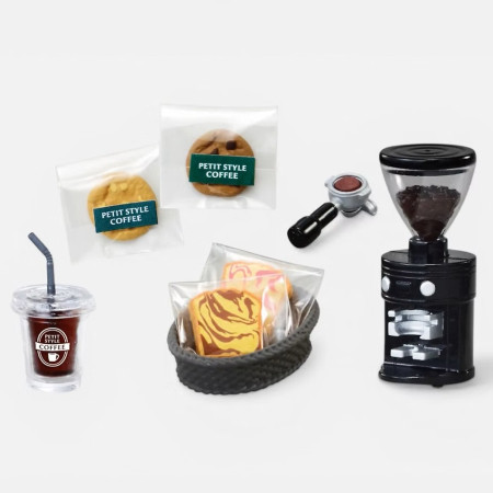 Ре-мент. Набор миниатюр Кофейня. Style Coffee, в асс. Re-ment ROS-69620