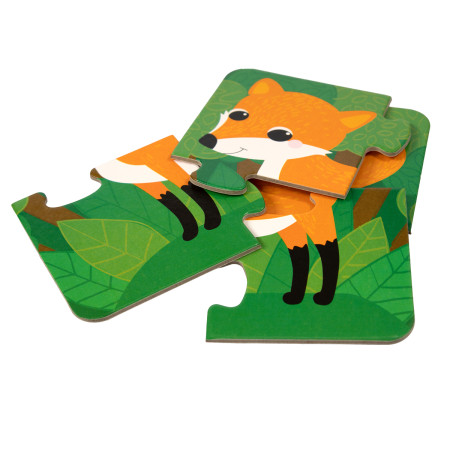 Пазл Baby Toys 24 maxi "Животные леса" KOR-04689