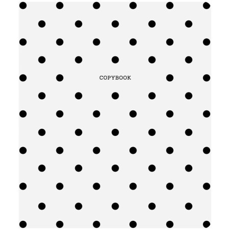 Тетрадь 96л. A5 клетка ArtSpace "Узоры. BW Pattern" RE-Т96к_29824