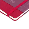 Записная книжка А6 80л. Greenwich Line "Classic. Berry" ЛАЙТ, кожзам, с резинкой, фактурное тиснение, блок в клетку RE-NA6_51753